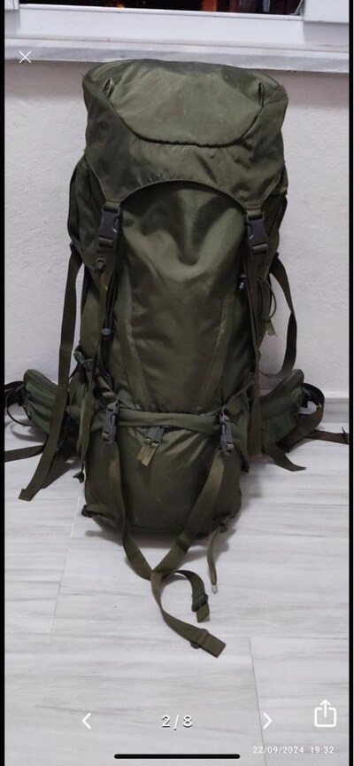 deuter tactical 55+10 kamp çantası