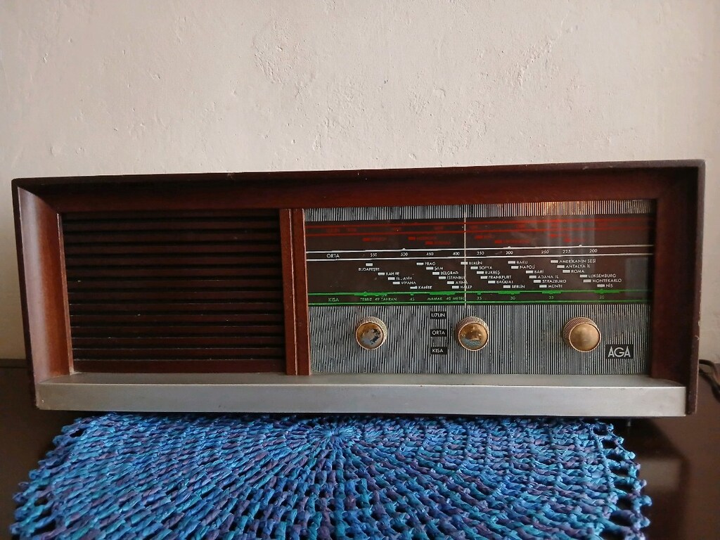 aga antika radyo çalışır durumda - 3