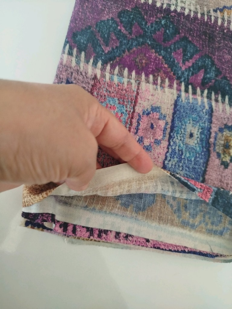 MOR ETNİK DESEN ŞAL - 4