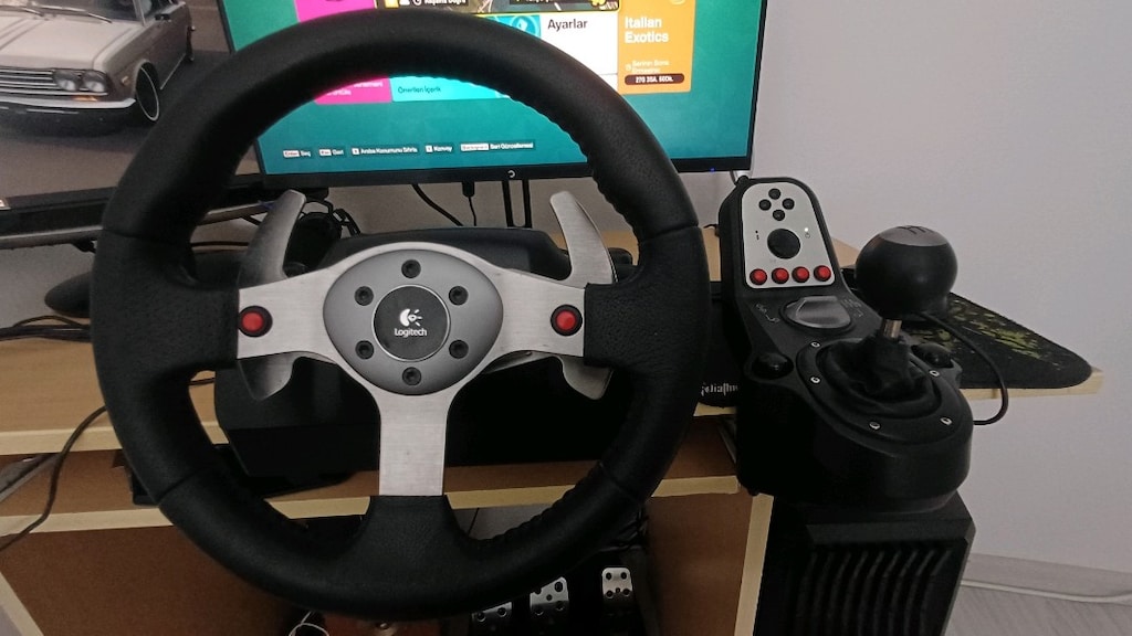 Logitech G25 Full Set Direksiyon Seti - 6
