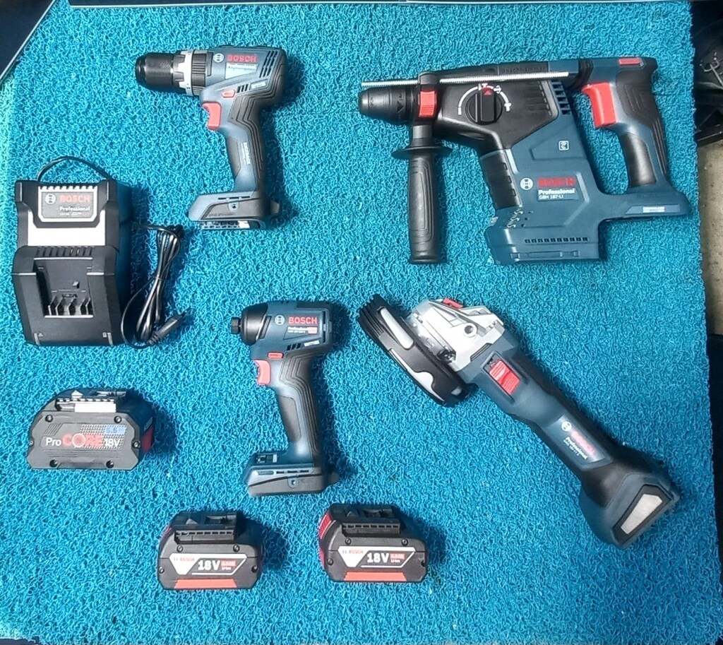 BOSCH ORJİNAL ŞARJLI 4 LÜ SET [SIFIR] - 2