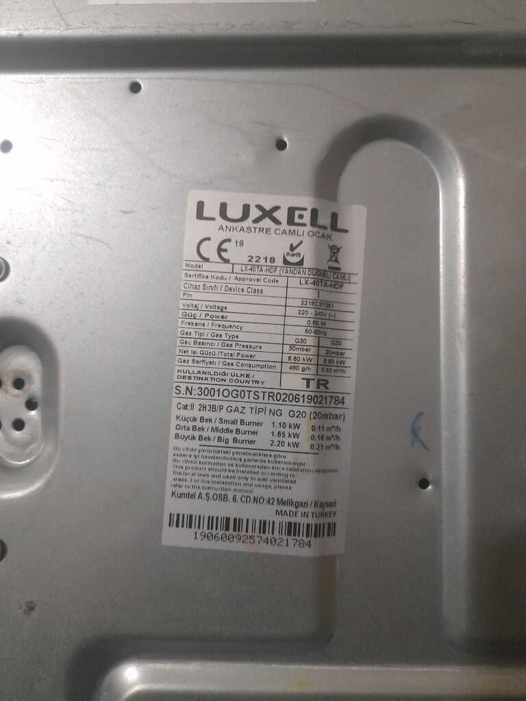 Lüxsel ankastre ocak - 3