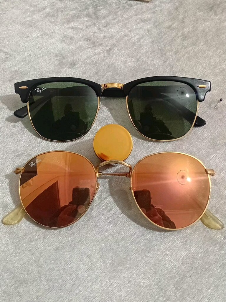 orjinal rayban raund aynalı model - 9
