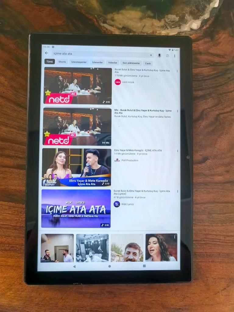 Simkartlı büyük ekranlı tablet - 4