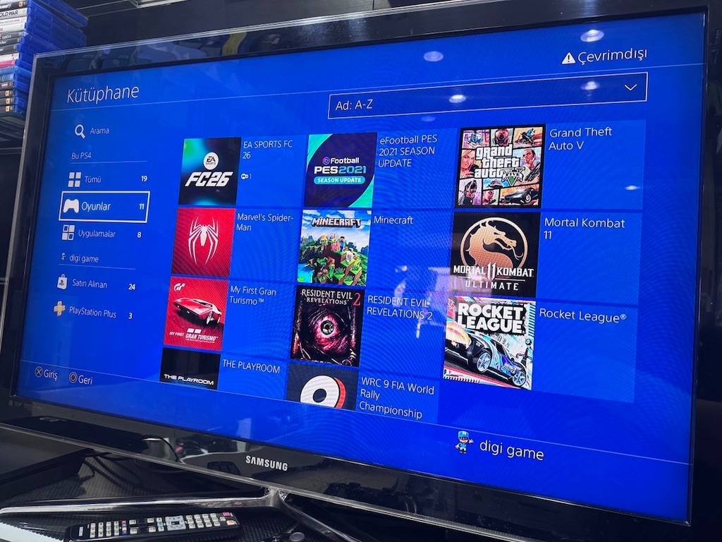 PLAYSTATION PS4 SLIM - 1 TB OYUN PAKET - DIGIGAME - 4