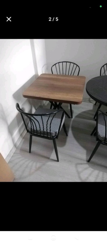 cafe masa sandalye takımı - 2
