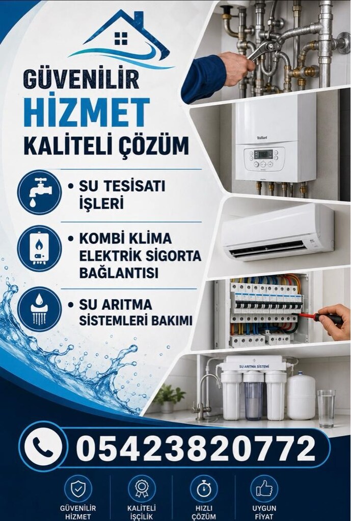 TESİSAT SU ARITMA VE TEMEL ELEKTRİK