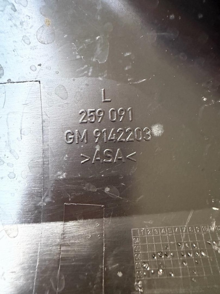 ASTRA G / ZAFIRA A SOL AYNA KAPAĞI ORJ-SIFIR 9142203 - 4