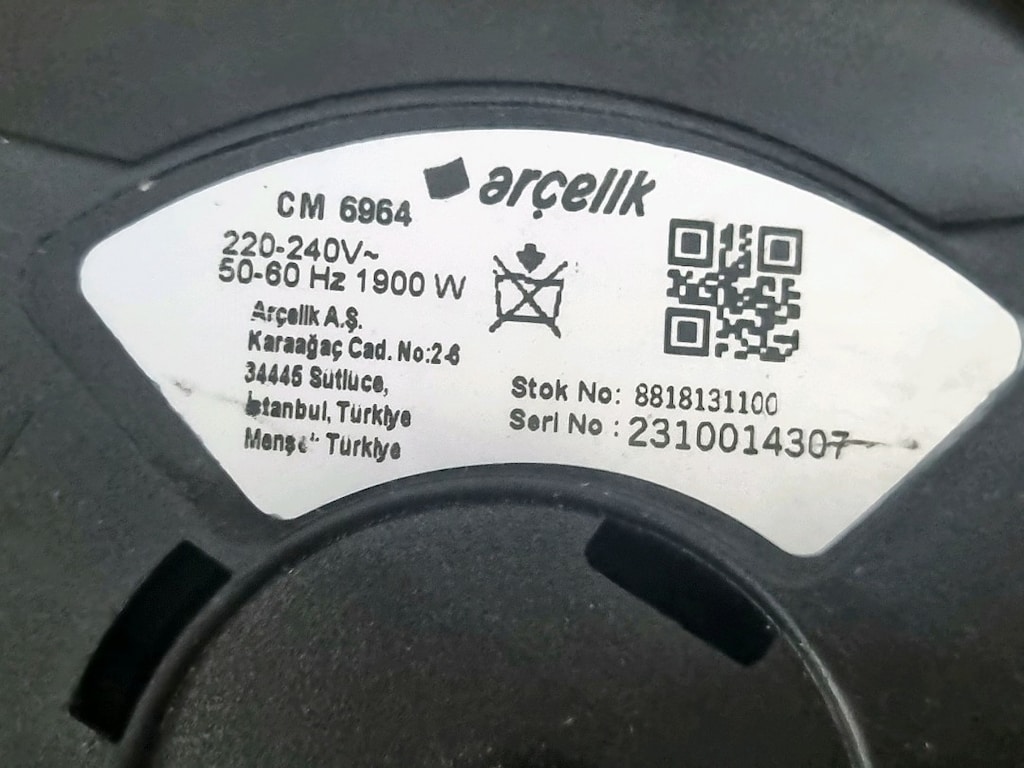 Arçelik {CM 6964 Cam Çay Makinesi} - 8