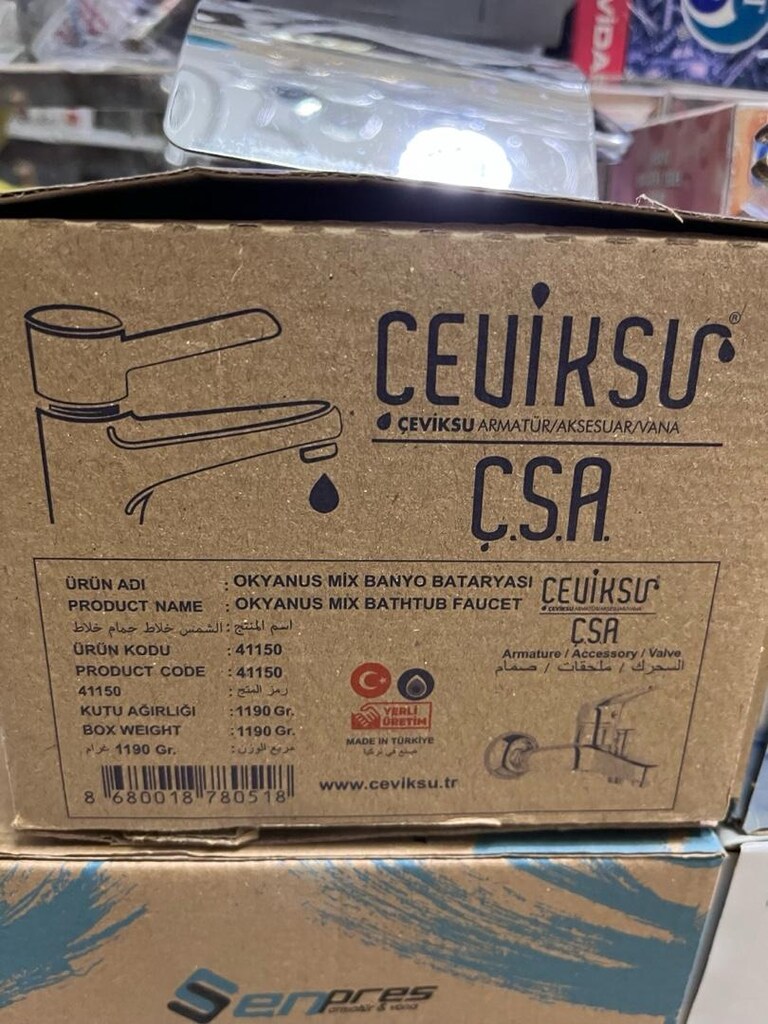 3 Lü Batarya Musluk Seti - 5