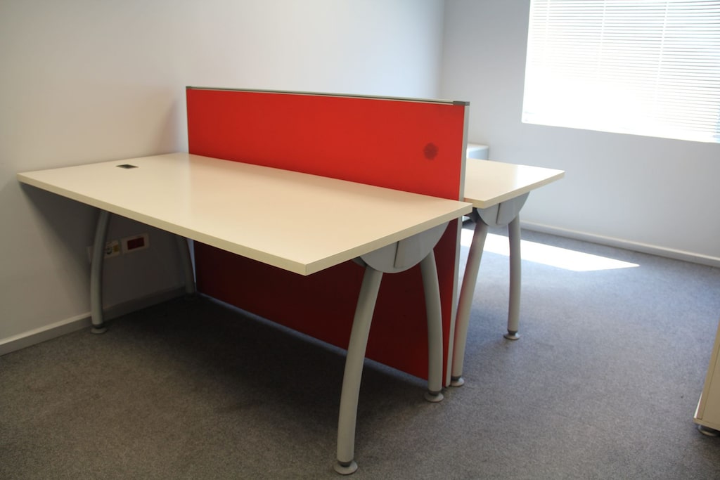 ATOM OFİS - KIRMIZI İKİLİ WORKSTATION (1 YIL GARANTİ) - 4