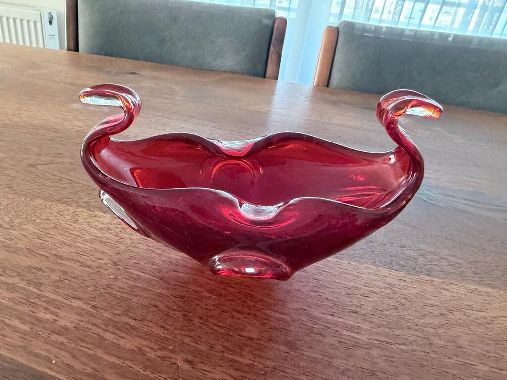 murano alev kırmızı şekerlik - 3