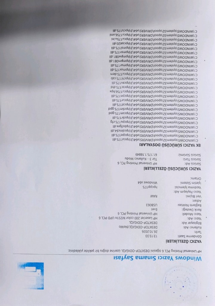 HP LaserJet Pro 200 Color M251n Renkli Lazer Yazıcı - 9
