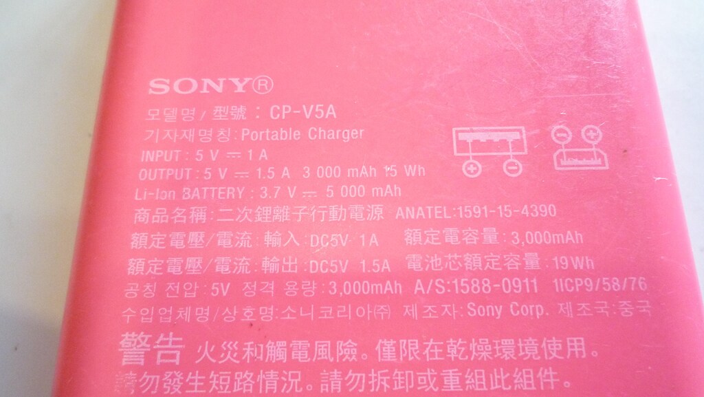 Orijinal Sony Powerbank 5000 mAh - 3