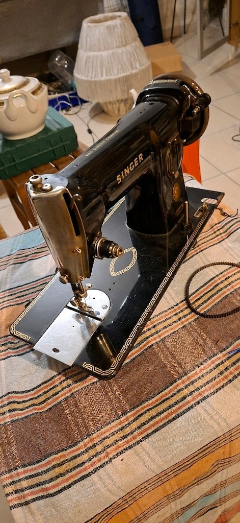 antika singer dikiş makinesi - 11