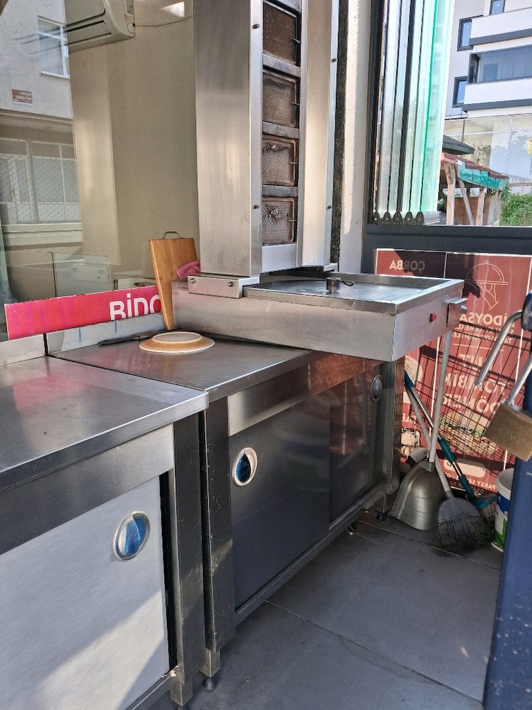 2.el satılık komple döner tezgahı camlarda dahıl - 6