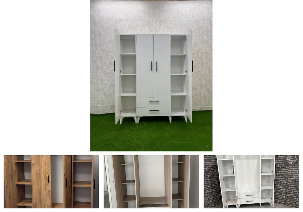4 kapaklı elbise dolabı kwggejsplp - 4