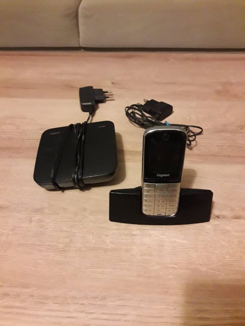 Gigaset SL400 metal kasa telsiz telefon