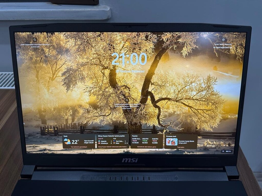MSI Katana17 B13V 4050 512 SSD 16GB RAM - 4