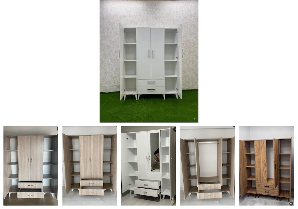 4 kapaklı elbise dolabı zagmjztrje - 6
