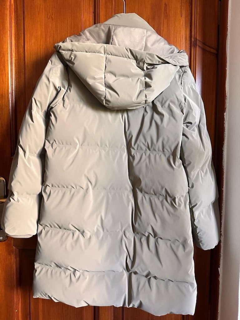 Zara Kadın Uzun Puffer Mont S - 4