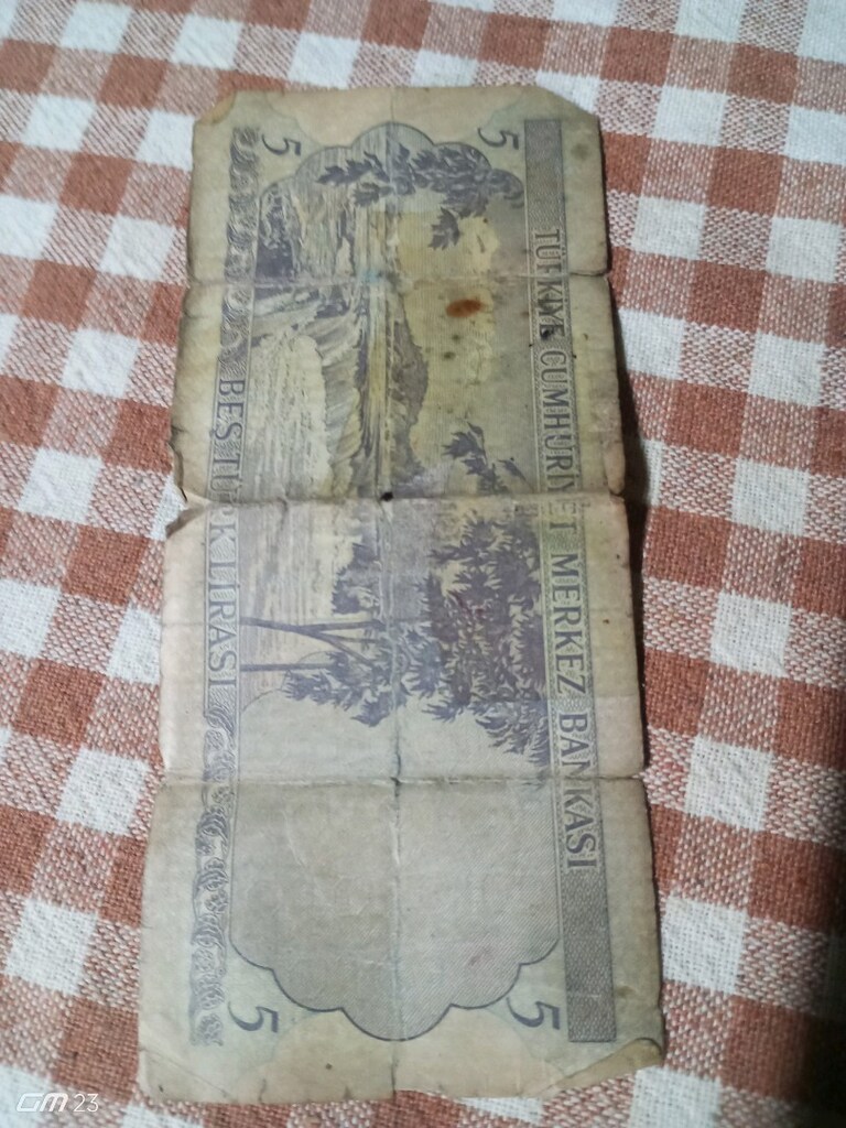 Eski 5 Türk Lirası - 2