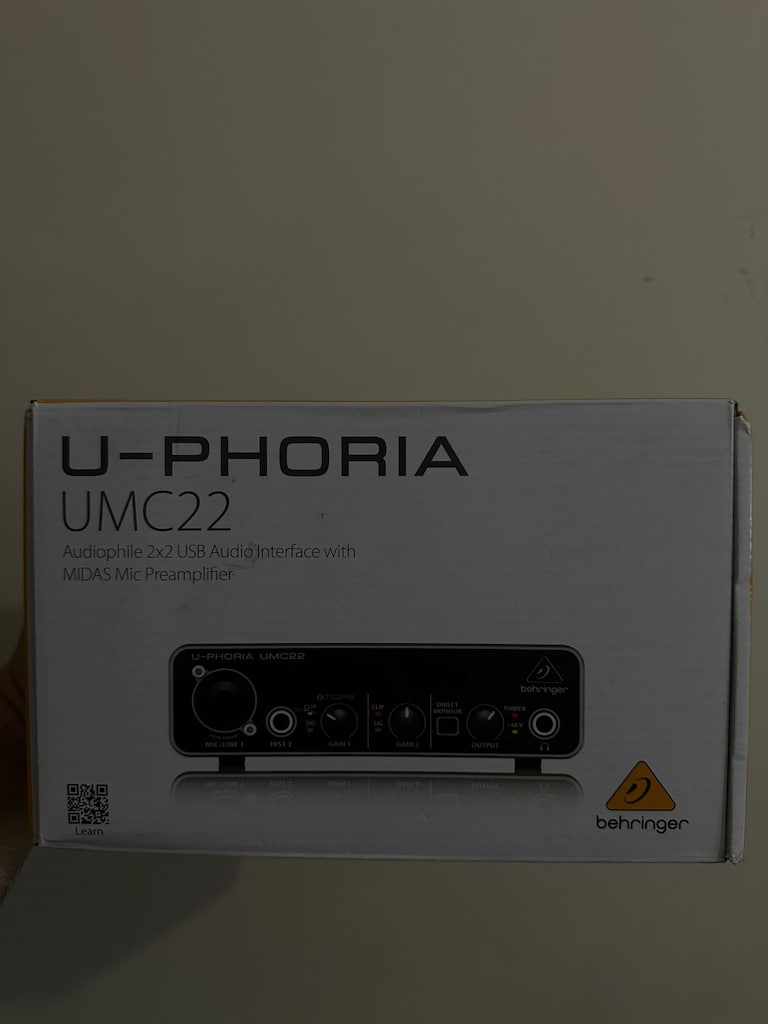 Behringer UMC22 - Temiz Kullanılmış USB Ses Kartı - 3