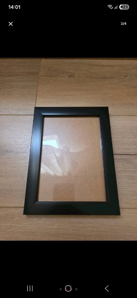 2 Adet Siyah Fotoğraf Çerçevesi - 2