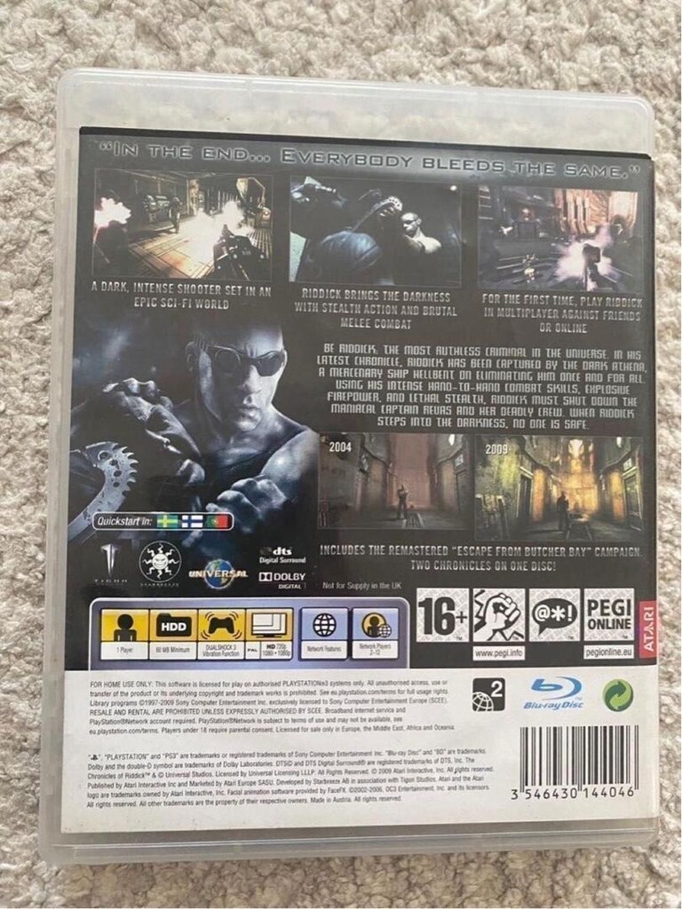 Riddick ps3 oyun - 3