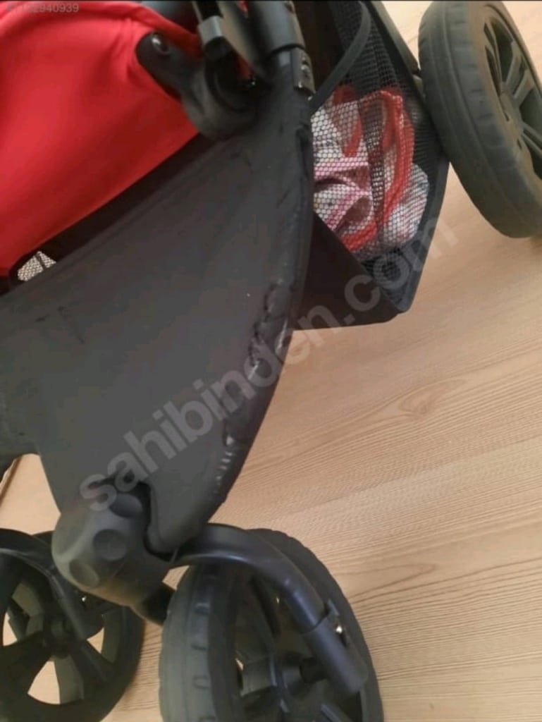 ikiz bebek arabası fazla kullanılmadı pazarlık var - 4