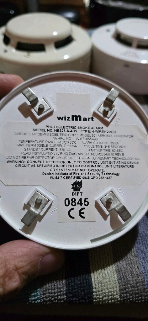 optik duman dedektörü röleli - 7