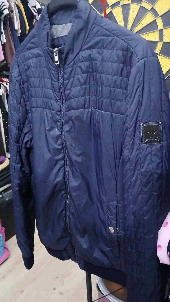 Calvin Klein Jeans lacivert renkli mont(M ve S bedene uyumludur..) - 2