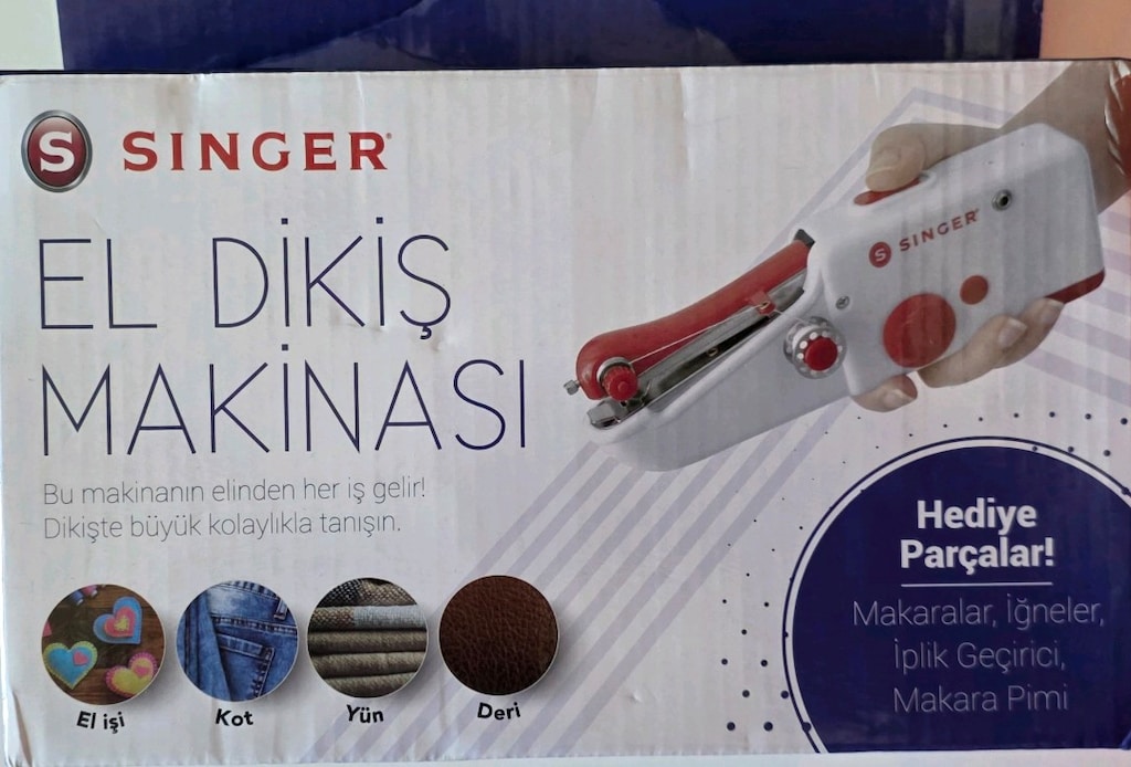 Singer el dikiş makinası. Sıfır kutusunda. - 7