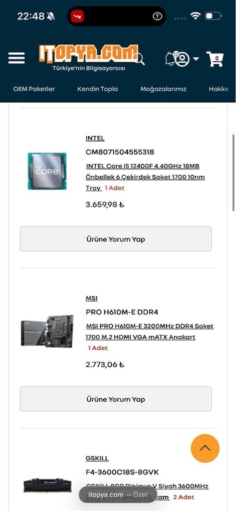 Eksiksiz Oyuncu ve Yayıncı Set RTX 4060 Sistem, Çift 180Hz Monitör - 4