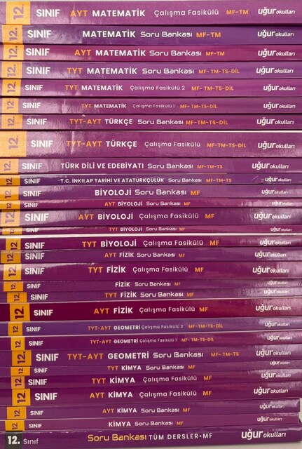 uğur okulları 12.sınıf mf set