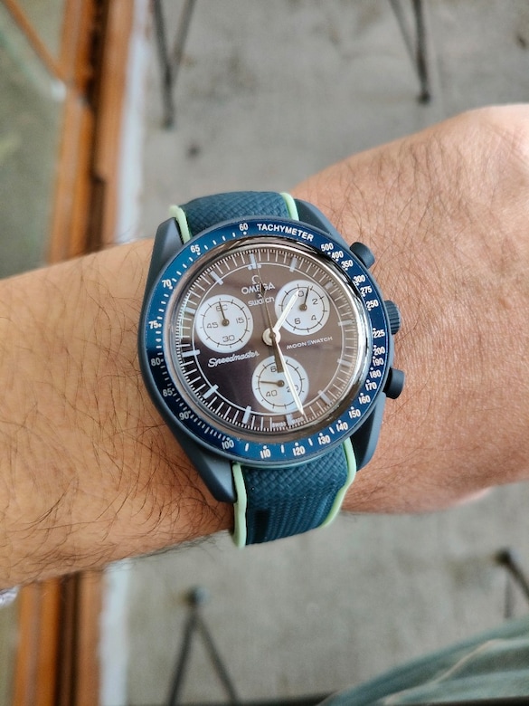 omega swatch erkek saat pilli - 7