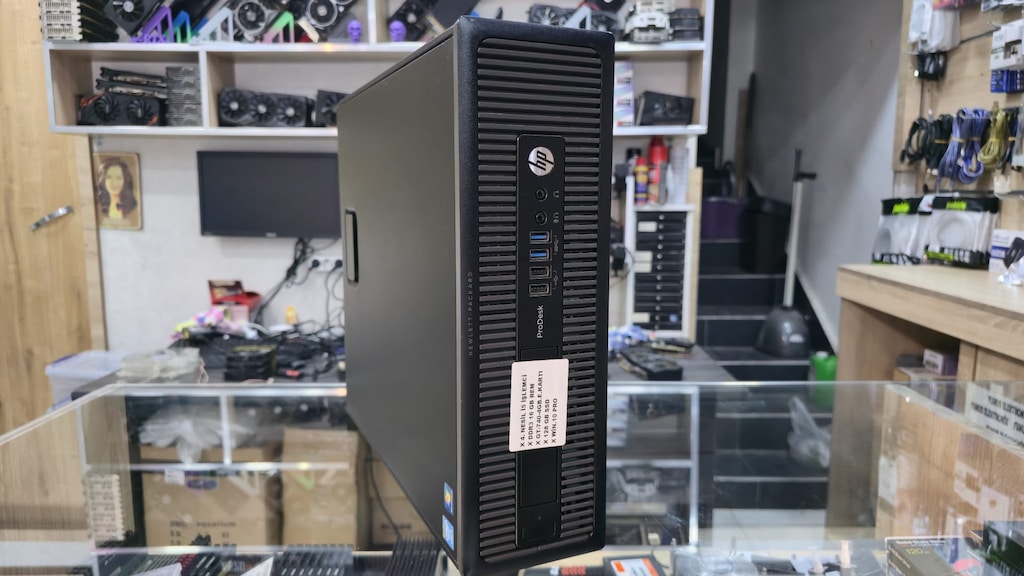 YUNUS ELEKTRONİKTEN OFİS BİLGİSAYARI EKRAN KARTLI - 7