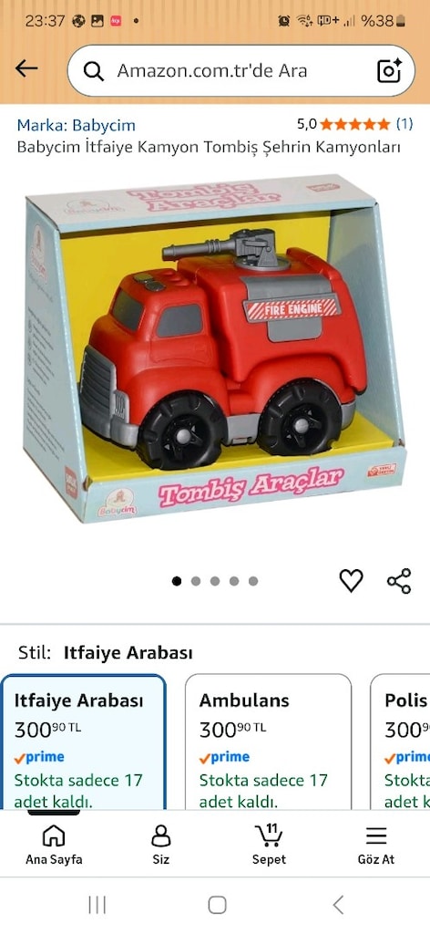 Babycim Tomris Şehrin Kamyonlari - 9