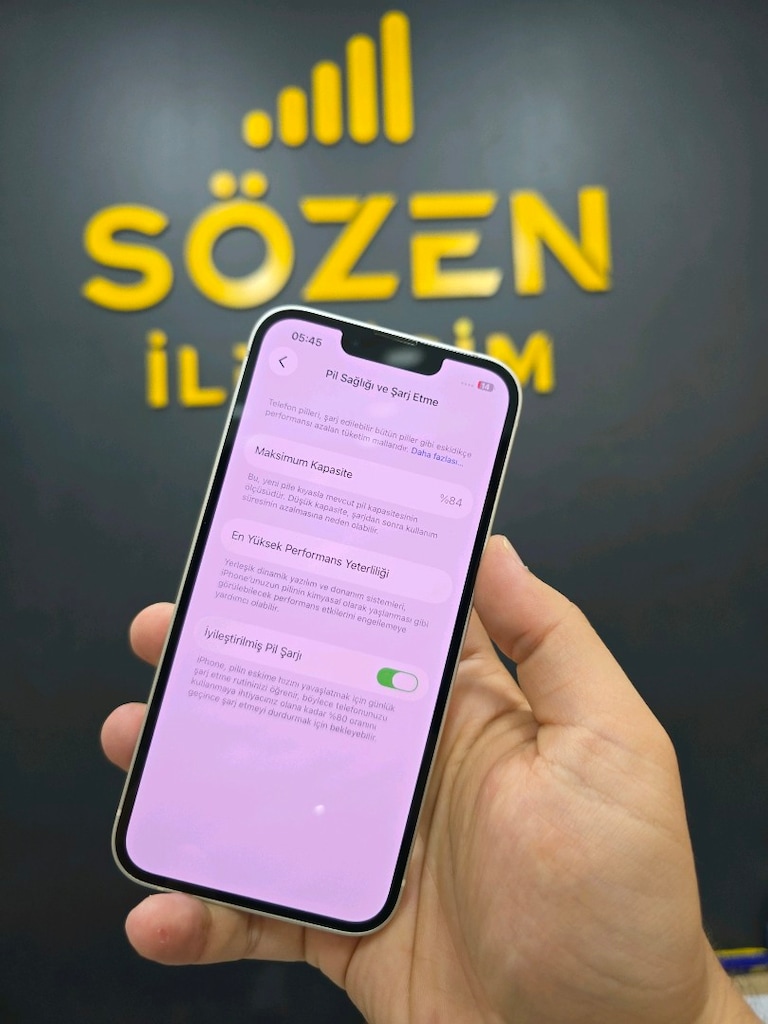 SÖZEN İLETİŞİM İPHONE 13 128GB PİL 84 YURTİÇİ - 6
