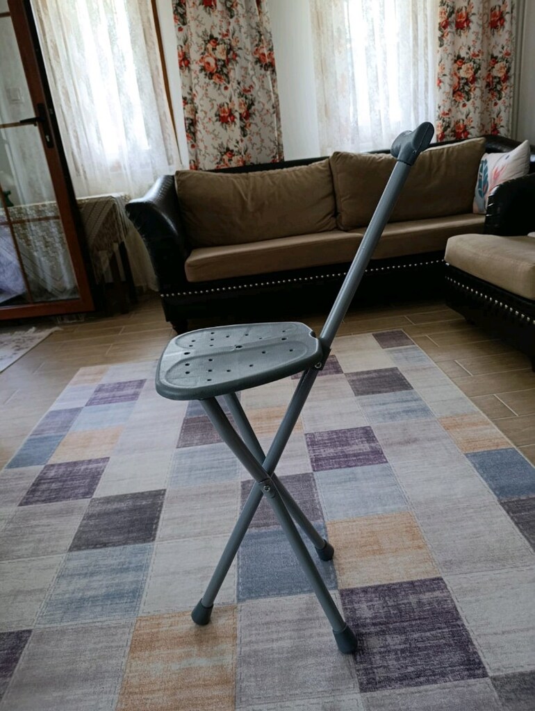 Oturaklı baston tabure - 4