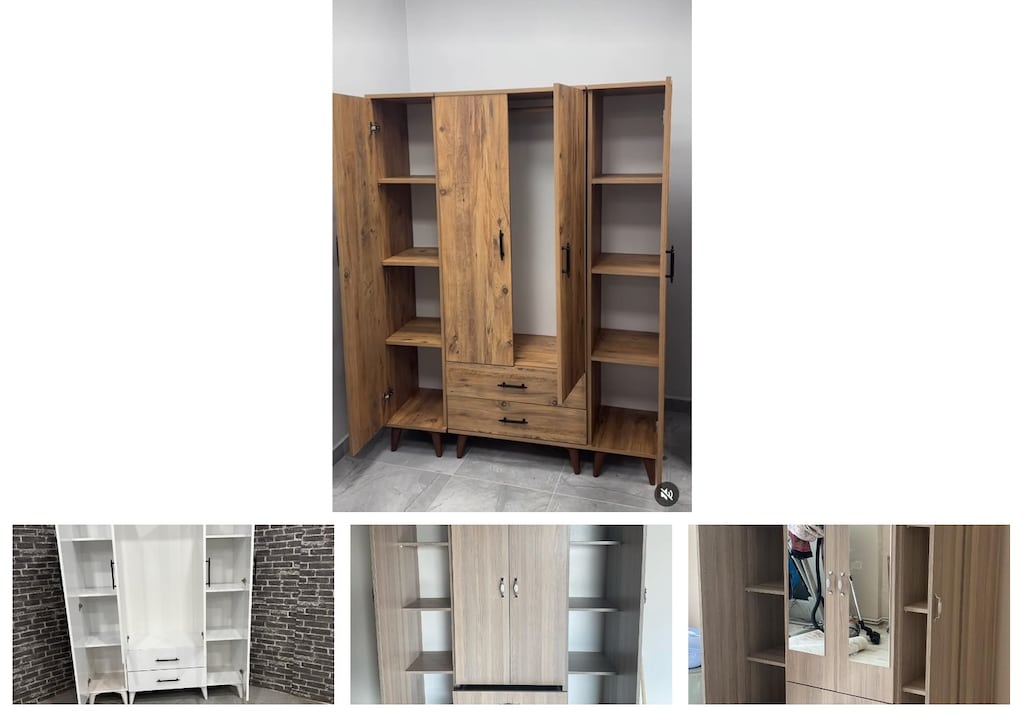 4 kapaklı elbise dolabı nhvfttaqoi - 4