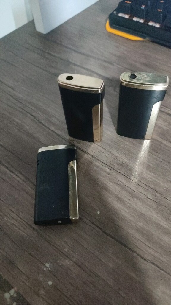 Siyah Metal Çakmak pürmüzlü - 2