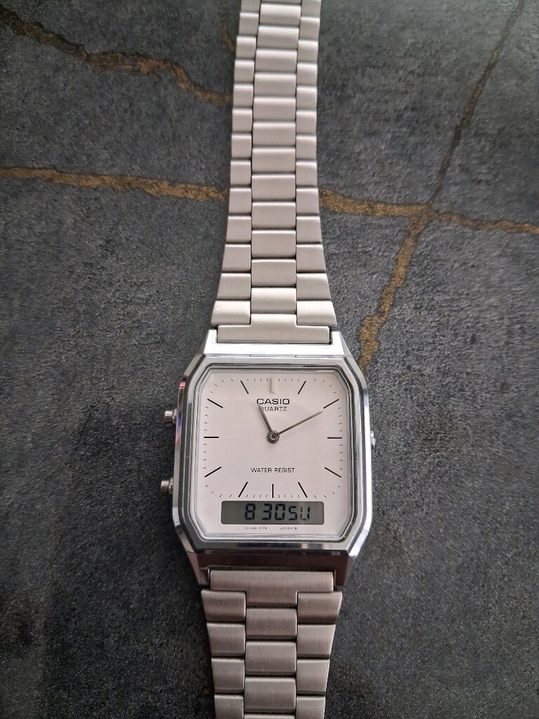 Tertemiz Orjinal Casio AQ-230 kol saati - 4