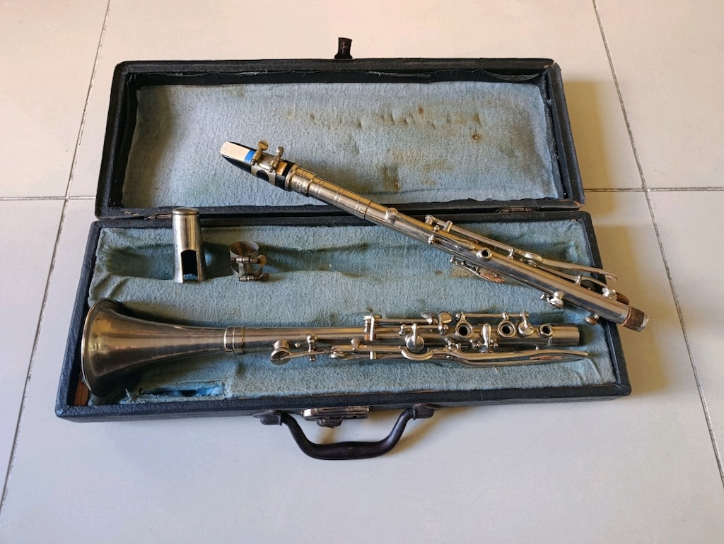 Antika Cenkmen 1970 Metal Sol Klarnet - 3
