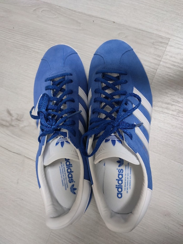 Adidas Gazelle Mavi Ayakkabı - 2