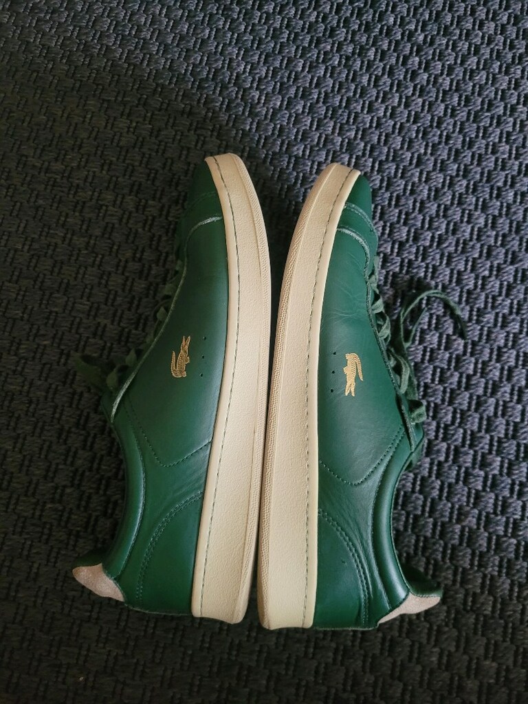Lacoste Carnaby Pro Erkek yeşil Sneaker ayakkabı 42 numara - 6