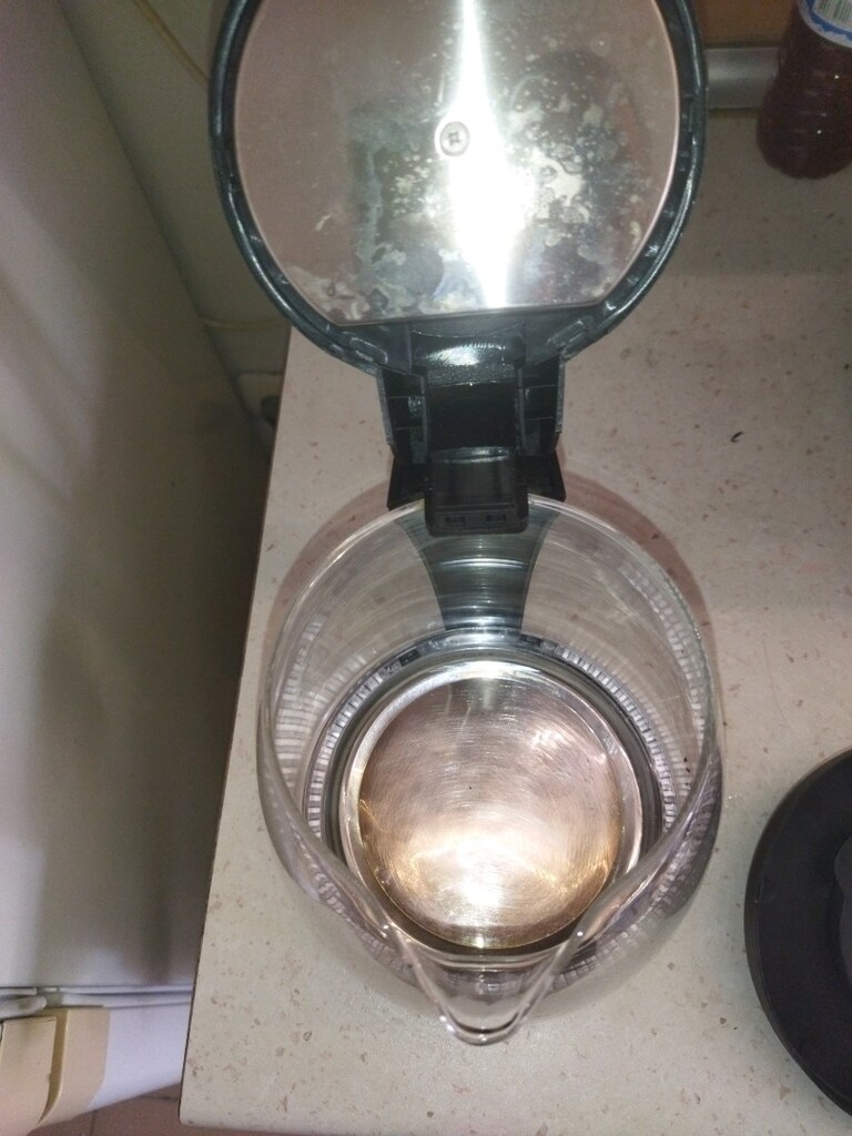 mavi ışıklı cam kettle general home - 6