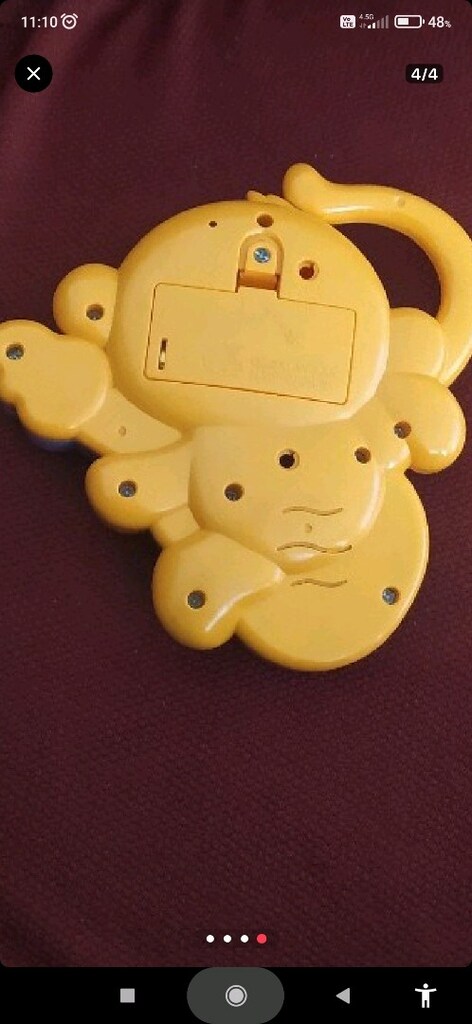 mini gitar ışıklı maymun oyuncak - 3