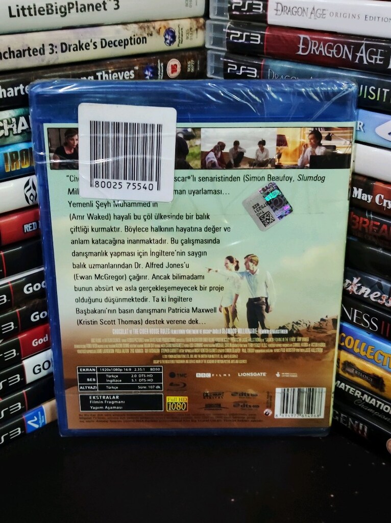 Yemende Somon Avı Bluray Film - 2