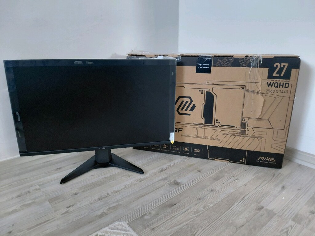 MSI 27" Mag 275QF 2560X1440(WQHD) IPS 180HZ 0,5ms Gaming Monitor - 7